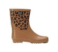 Aigle - Bottes de pluie fourrées - Eliosa Printed Rain Boot W Leo Pr pour Femme - Taille 39 - Marron Marron 39