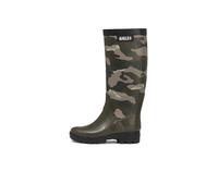 AIGLE Bottes en caoutchouc 'Benyl' kaki / olive / sapin, Taille 46