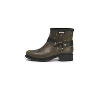 AIGLE Bottes en caoutchouc 'Macadames' kaki / olive / noir, Taille 38