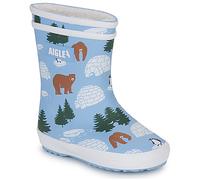 Bottes enfant filles Aigle BABY FLAC F PT2 Bleu 19