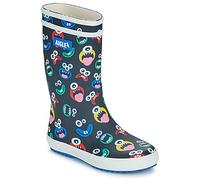 Aigle Bottes enfant filles LOLLY POP PLAY2 caoutchouc Monstres Bleu 31