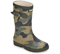 Aigle Woody-Pop PT 2, Botte de Pluie Garçon Unisex Kinder, Camou Kaki, 26 EU