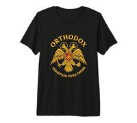 Aigle Byzantin chrétien orthodoxe Oriental T-Shirt Haut de Gamme