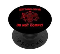 Aigle Byzantin Orthodoxe Christianisme Oriental Orthodoxe PopSockets PopGrip Adhésif