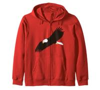 Aigle Chauve Qui Vole Sweat à Capuche