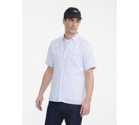 Aigle - Chemise Lin Manches Courtes - Chemise homme Bleu Ciel - M