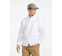 Aigle - Chemise Manches Longues Oxford Dry Fast UV-C - Chemise homme Blanc Aigle - XXL