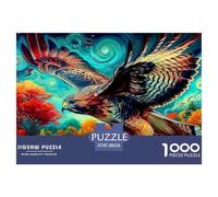 Aigle Ciel Puzzle Adulte 1000 Pièces De Qualité Supérieure - l'art du Puzzle Difficile en Défi : Cadeau Élite Adulte/14+ 38x26cm/1000pcs