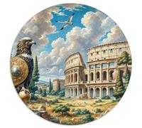 Aigle Circulaire Puzzle Convient pour Adultes Et Enfants 1000 Pièces Pets Mignons Fun Défiant Unique Toy (67.5x67.5cm)