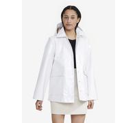 Aigle - Ciré mi-long à capuche amovible - Veste imperméable femme Lait - FR 36