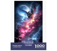 Aigle de Fantasy Puzzle 3D 38x26cm/1000pcs, Ciel Magique - Jeux Créatifs & Relaxants, ÉduChatifs pour Tous, Cadeau De Décoration