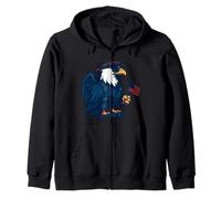 Aigle de la liberté d'honneur et d'unité Sweat à Capuche