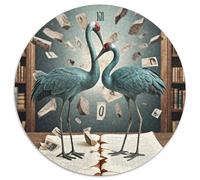 Aigle de la Réparation du Temps 1000 Pièces Puzzle Fantastique Magique Puzzle Rond pour Adultes Et Enfants Classiques Cadeaux Qualité Supérieure 1000pcs (67.5x67.5cm)