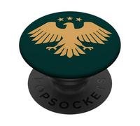 Aigle de Syrie 2025 - Symbole de la fierté nationale graphique PopSockets PopGrip Adhésif
