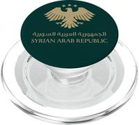 Aigle de Syrie 2025 - Symbole de la fierté nationale graphique PopSockets PopGrip pour MagSafe
