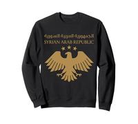 Aigle de Syrie 2025 - Symbole de la fierté nationale graphique Sweatshirt