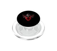 Aigle des Balkans Albanais Balkan Gamer PopSockets PopGrip pour MagSafe