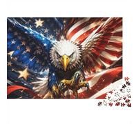 Aigle Drapeau Étoiles Puzzle, 1000 Pièces Jeu D'intérieur Adulte