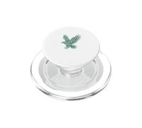 Aigle Fleuri Oiseau Ailes Art Botanique PopSockets PopGrip pour MagSafe