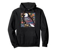 Aigle Floral Vintage Fleurs Amérique Funny Eagle Kids Eagles Sweat à Capuche