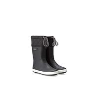 Aigle Giboulee 2 Botte de Pluie, Noir Black White, 24 EU