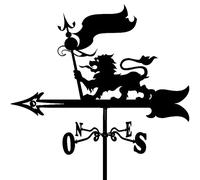 Aigle girouette en métal girouette de girouette Kit d'indicateur de Direction du Vent pour Toit en Fer extérieur décoration de Cour extérieure