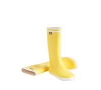 Aigle Goeland 2 Bottes & Bottines de Pluie Homme, Jaune Blanc, 45