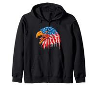 Aigle - Indépendance - Drapeau USA - Amérique Sweat à Capuche