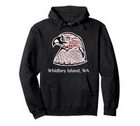 Aigle indigène du Nord-Ouest de l'île de Whidbey, Washington Sweat à Capuche