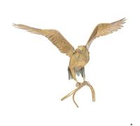 Atmosphera – Statue Aigle Kadi en métal doré H85 cm