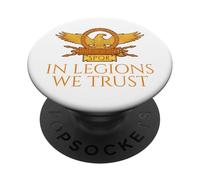 Aigle légionnaire Romain Antique SPQR - in Legions We Trust PopSockets PopGrip Adhésif