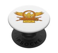 Aigle légionnaire Romain Antique SPQR Légion Standard Aquila PopSockets PopGrip Adhésif