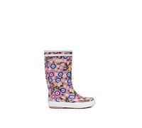 Aigle LOLLY POP PLAY2 Bottes imperméables Imprimé pour Enfant | Tige souple et confortable, doublure résistante | Bande réfléchissante sur le talon |Semelle adhérente