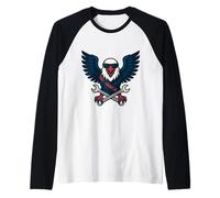 Aigle mécanique de la liberté et du Pouvoir Manche Raglan