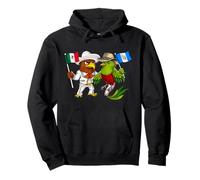 Aigle mexicain Quetzal Oiseau du Guatemala Drapeau Mexique Sweat à Capuche