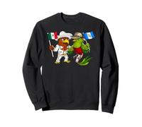 Aigle mexicain Quetzal Oiseau du Guatemala Drapeau Mexique Sweatshirt