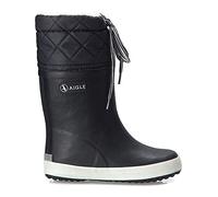 Aigle Mixte enfant Giboulee Bottes de Neige, Bleu Blue Marine Blanc, 24 EU