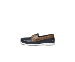 AIGLE Mocassin 'New Nubil' marine / marron, Taille 41