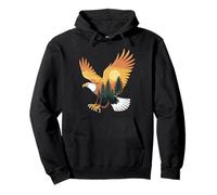 Aigle Nature Forest America Funny Eagles Kids Eagles Kids Eagles Sweat à Capuche