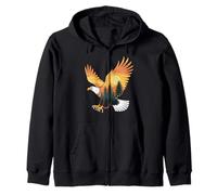 Aigle Nature Forest America Funny Eagles Kids Eagles Kids Eagles Sweat à Capuche