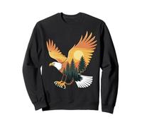Aigle Nature Forest America Funny Eagles Kids Eagles Kids Eagles Sweatshirt