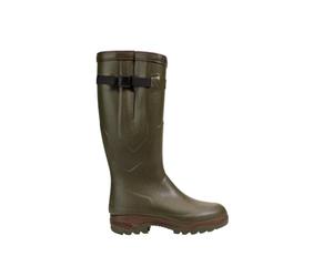 Aigle Parcours 2 Iso Bottes en Caoutchouc Homme | protection contre le froid, Caoutchouc premium, Réglable, Semelle tridensité ultra-grip antidérapante, 100 % imperméables