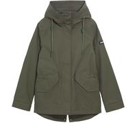 Aigle - Parka courte imperméable et coupe-vent - Parka MDT Fishtail W Avocado pour Femme - Taille 40 FR - Kaki Kaki 40 FR