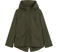 Aigle - Parka courte imperméable et respirante - Fishtail MTD Short Parka W Avocado en Coton - Taille 36 FR - Kaki Kaki 36 FR