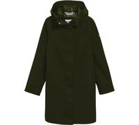 Aigle - Parka longue imperméable et coupe-vent - Hefrida Parka Long MDT W Algue pour Femme - Taille 36 FR - Kaki Kaki 36 FR