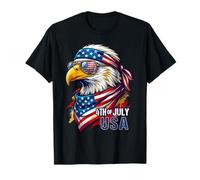 Aigle Patriotique du 4 Juillet T-Shirt