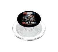 Aigle Patriotique Roast Lunettes Drapeau Americain PopSockets PopGrip pour MagSafe