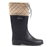 Aigle - Polka Giboulee - Botte de neige - Femme - Bleu (Marine/Beige) - 35 EU