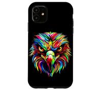 Aigle Pop Art Couleurs Vives Aigle Royal Fauconnier Chasseur Coque pour iPhone 11