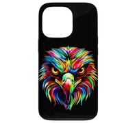 Aigle Pop Art Couleurs Vives Aigle Royal Fauconnier Chasseur Coque pour iPhone 13 Pro